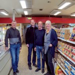 Jörgen Byström, Olle Bertilsson, Lennart Wiklund och Birgitta Persson.