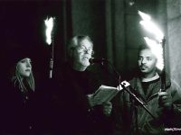 Stig Wallin under en 5i12-manifestation.