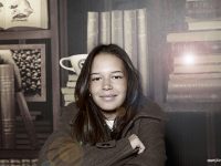 Tea's drömjobb: modedesigner eller 
något åt det hållet.