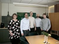 Personal på plats: Maria Palmgren, Malte Frisk, Mattias Östman, Erik Årdahl och Magnus Edvall.