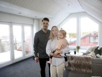 Familjen Larsson/Johansson.