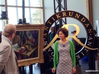 Konsthallens intendent Maria Oldenmark och framför allt tavlan av Matisse spelade huvudrollen i Antikrundan 13 mars.