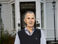 Yngve Vik, 85, har guidat många turister i Härnösand. Men nu låter han andra ta över.